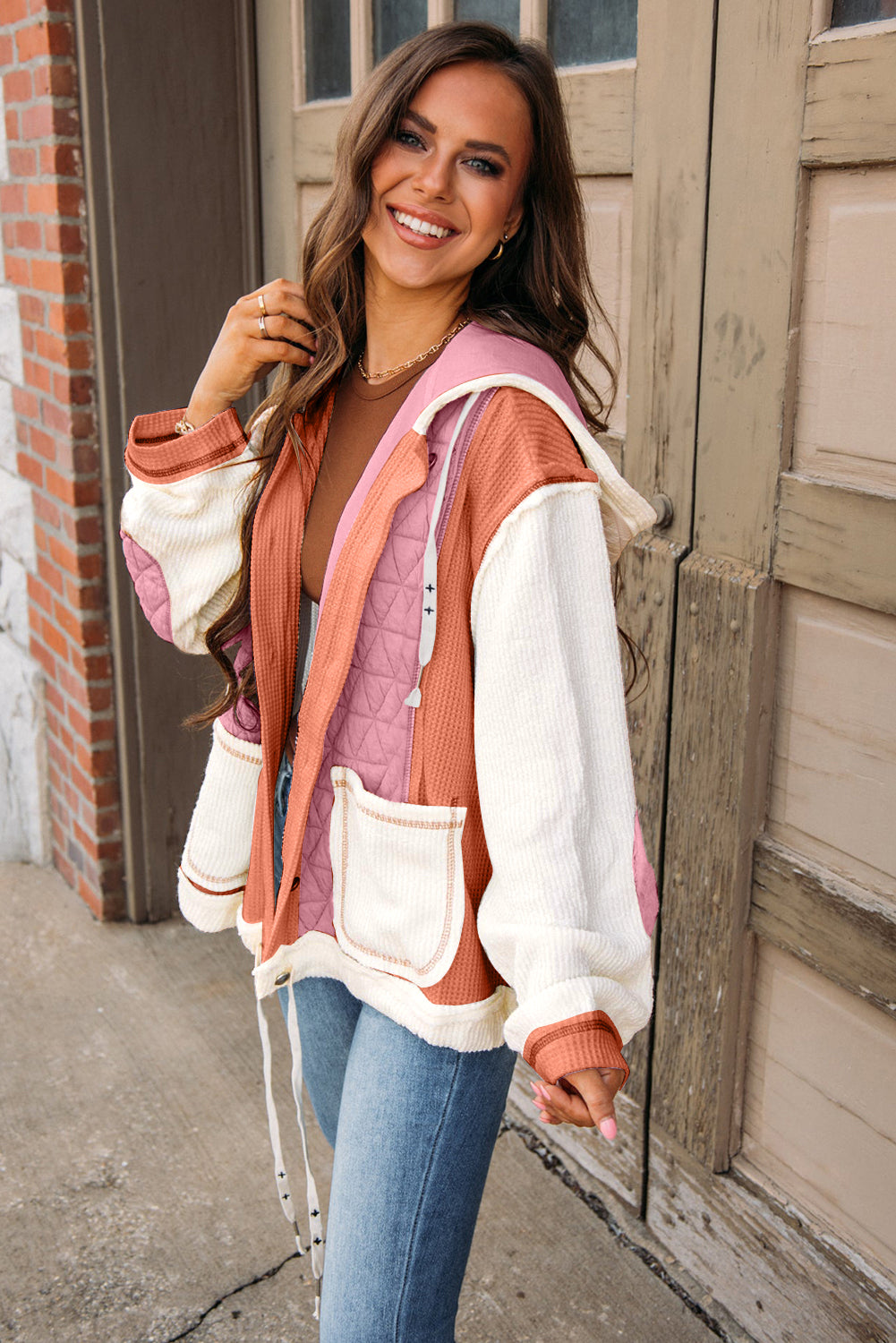 RTS: The Carrie Quilt and Waffle Hoodie-