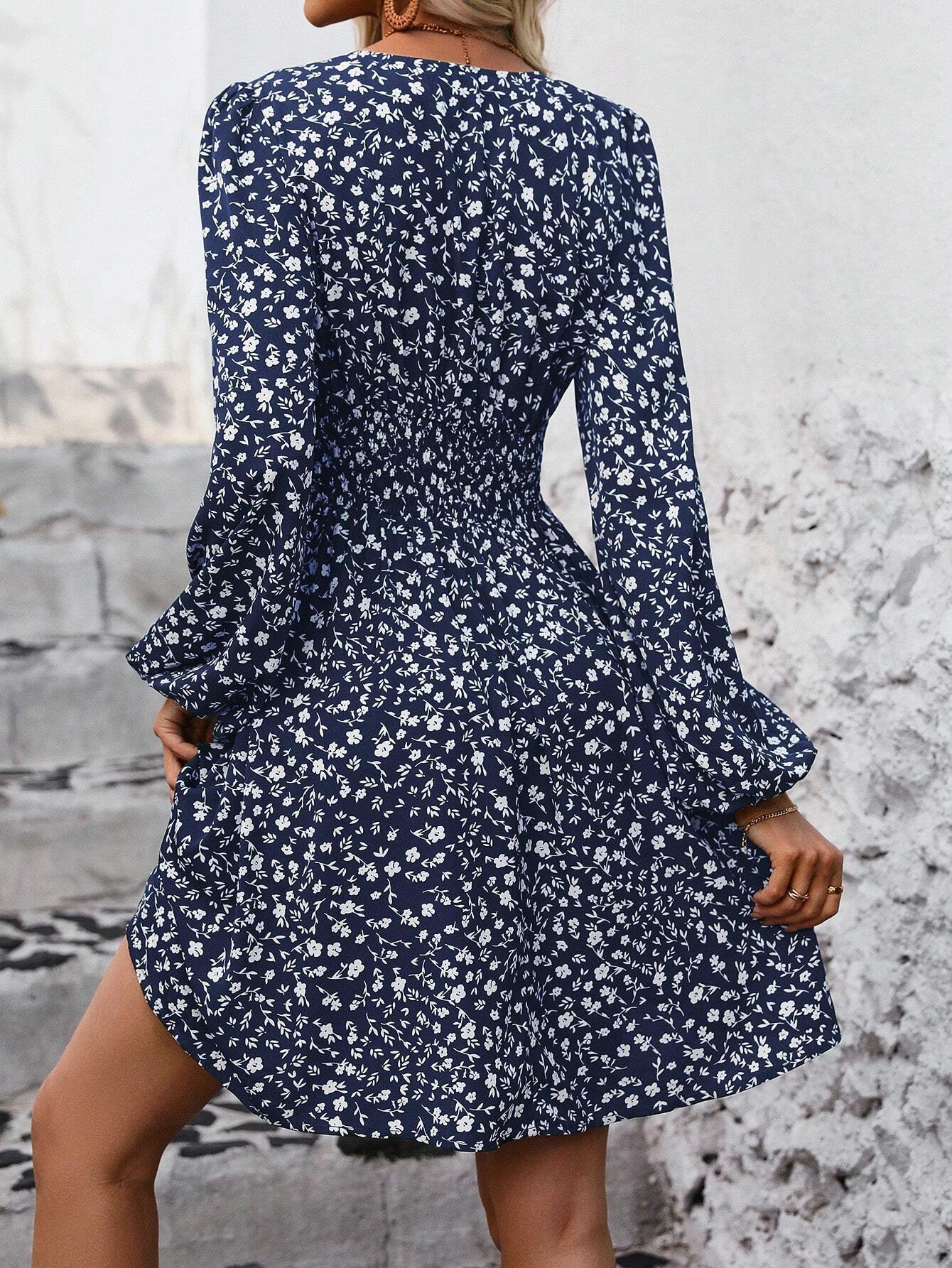 PREORDER: Dahlia Lantern Sleeve Dress 9.8.25