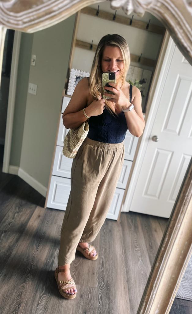 PREORDER: RERUN Harem Jersey Wide Leg Pants 5.19.25 OSYM