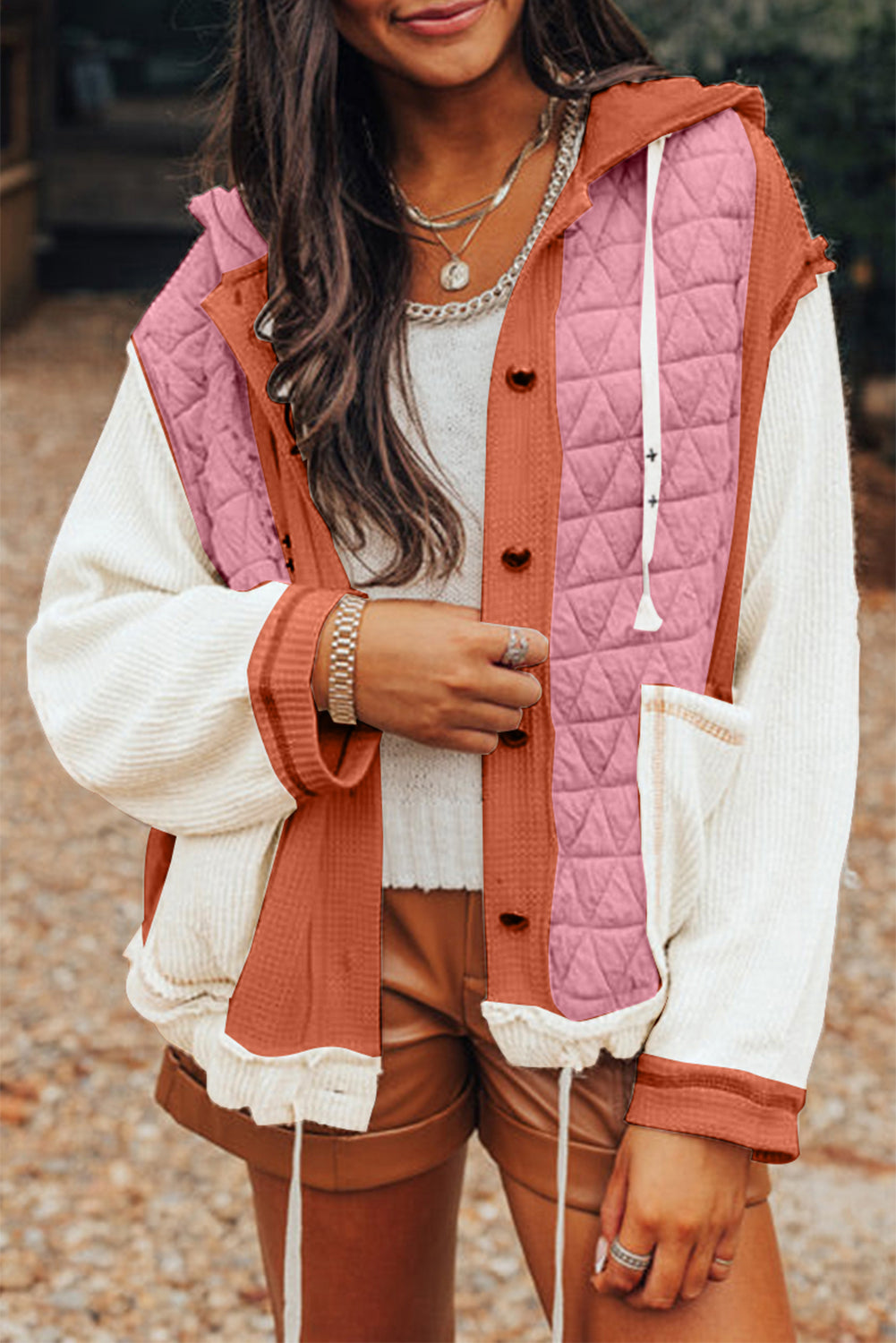 RTS: The Carrie Quilt and Waffle Hoodie-