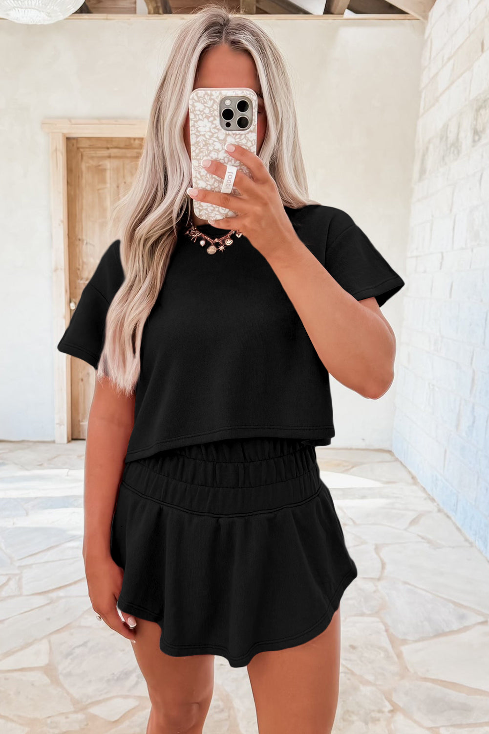 RTS: The Lori Shirt and Skort Set