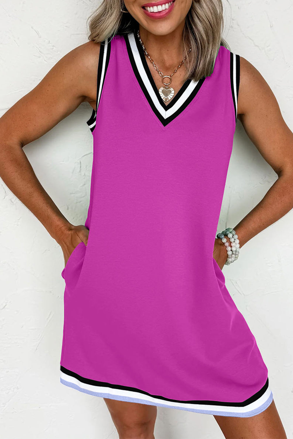 RTS: The Analise V Neck Dress
