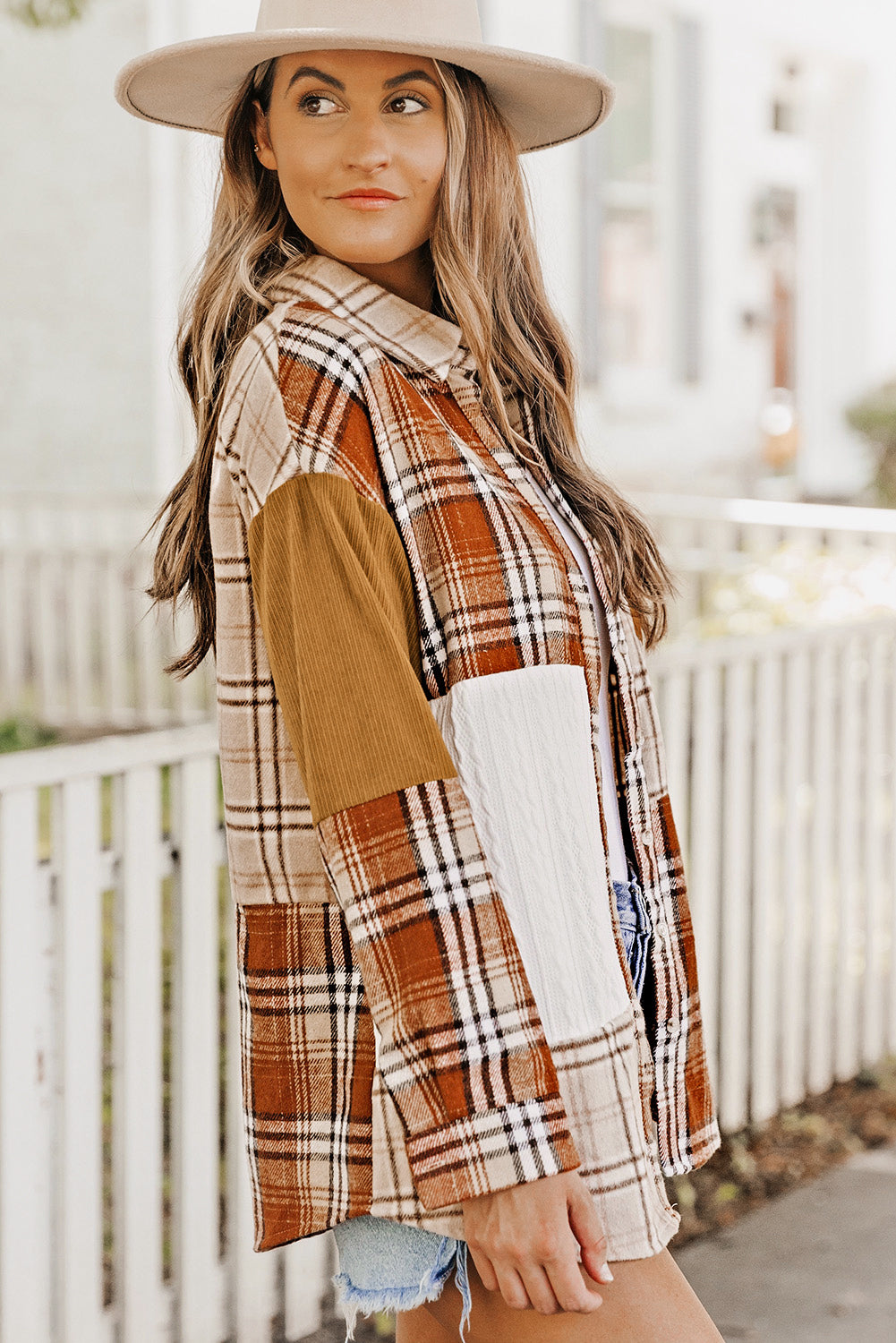 RTS: The Cora Plaid Block Button Down-