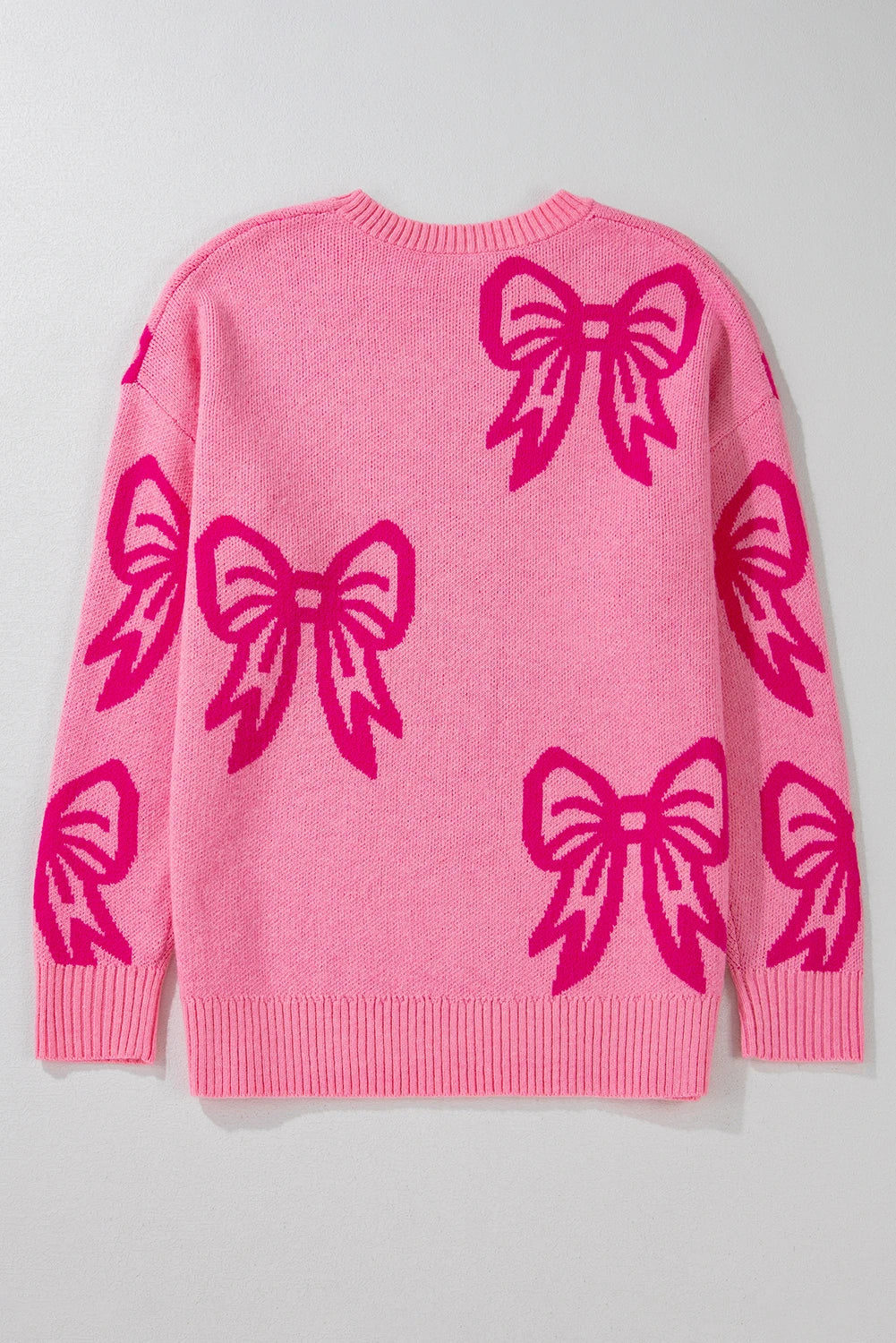 RTS: Pink Bow Sweater-