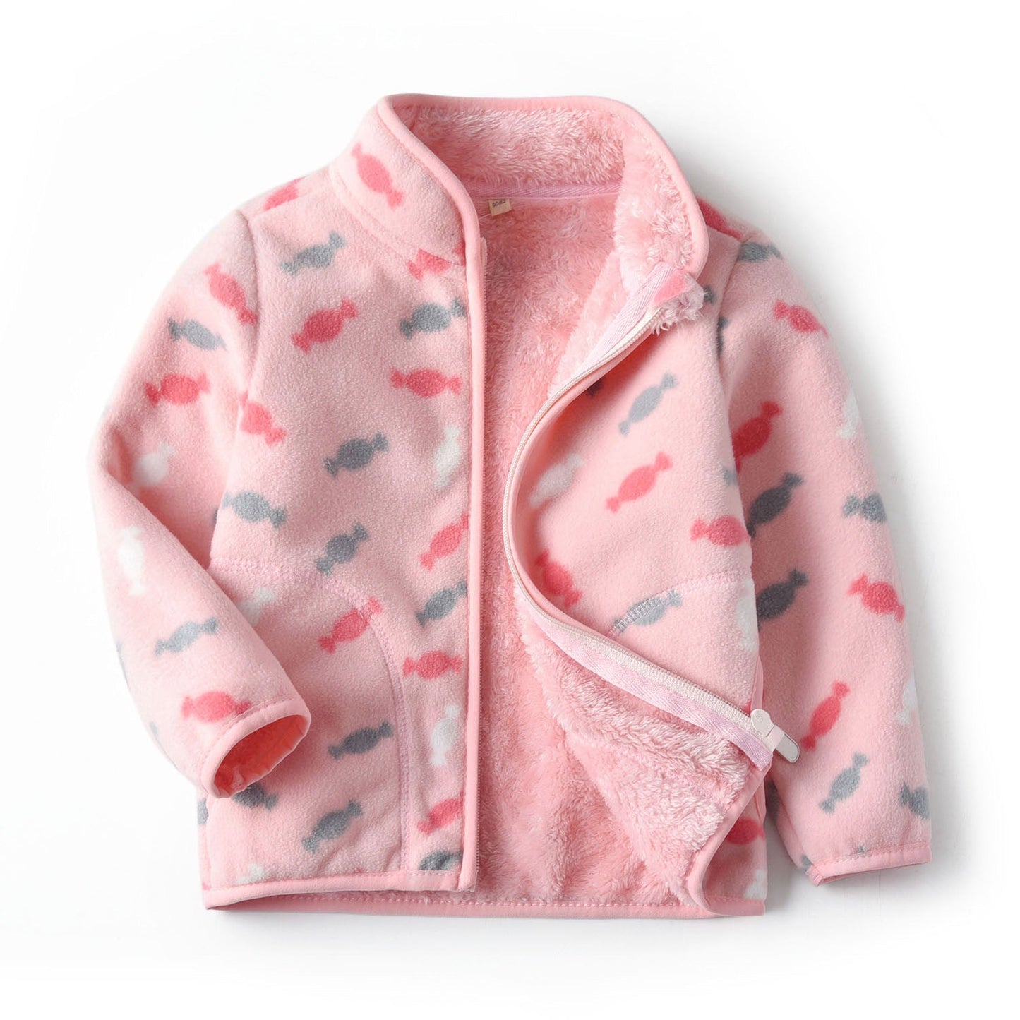 RTS: Girls Full Zip Fleece-