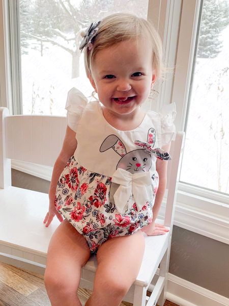 RTS: Classic Easter Romper/ Dress-