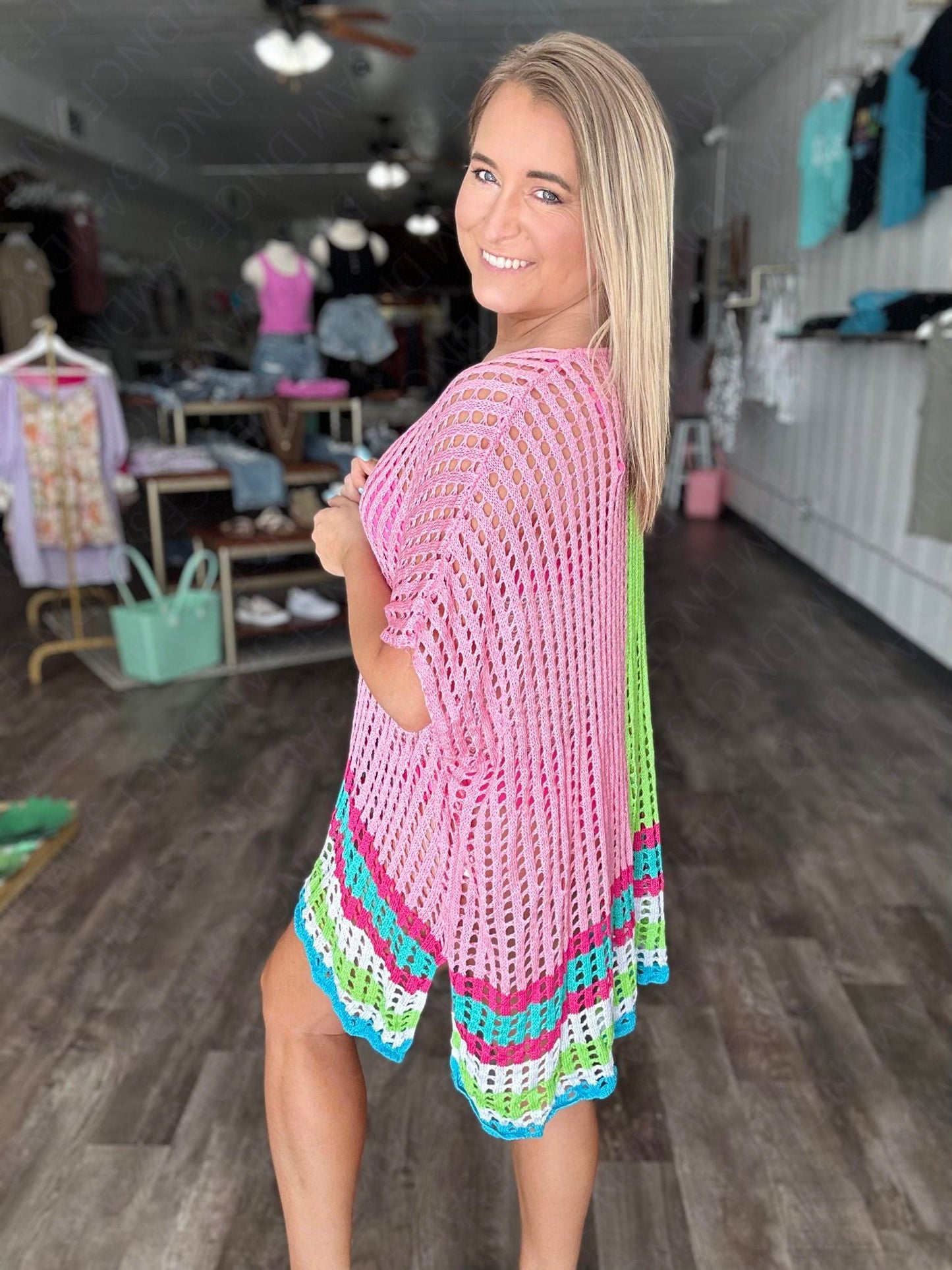 RTS: The Danette Crocheted Swim Coverup