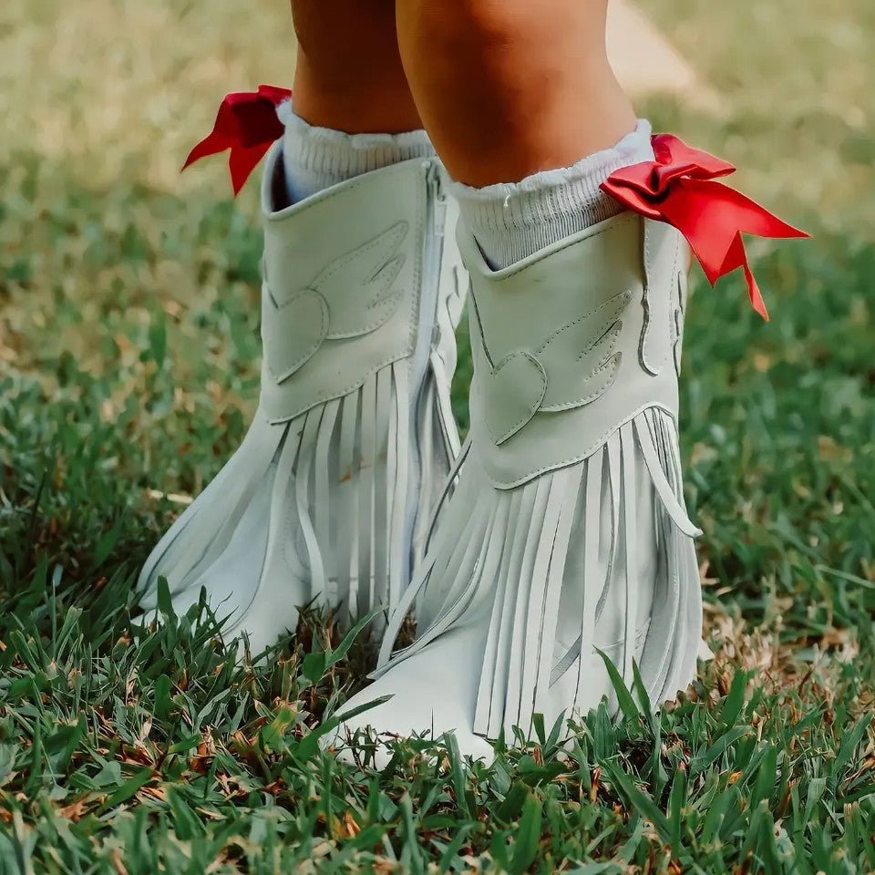 rts: The Mika Fringe Cowgirl Boots