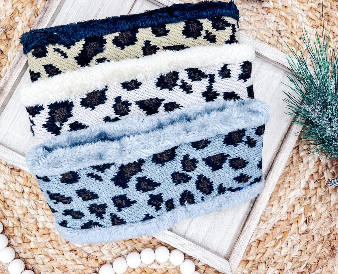 RTS: faux fur lined headband-