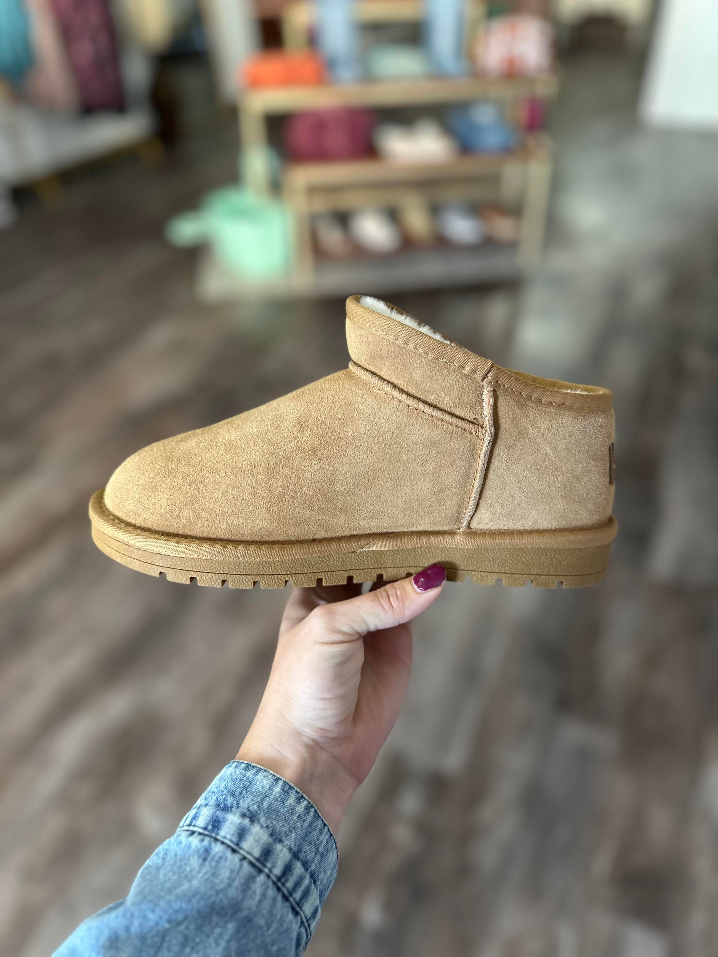 PREORDER: Faux Fur Lined Shortie Boots BESTSELLER 9.22.25
