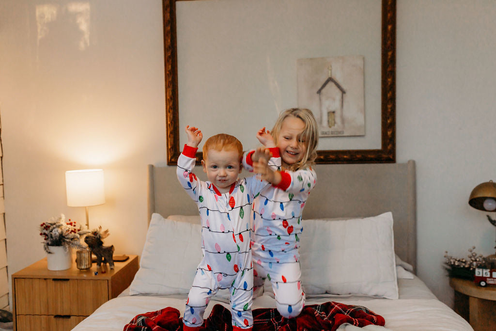 RTS: Christmas Bulb Family Pjs