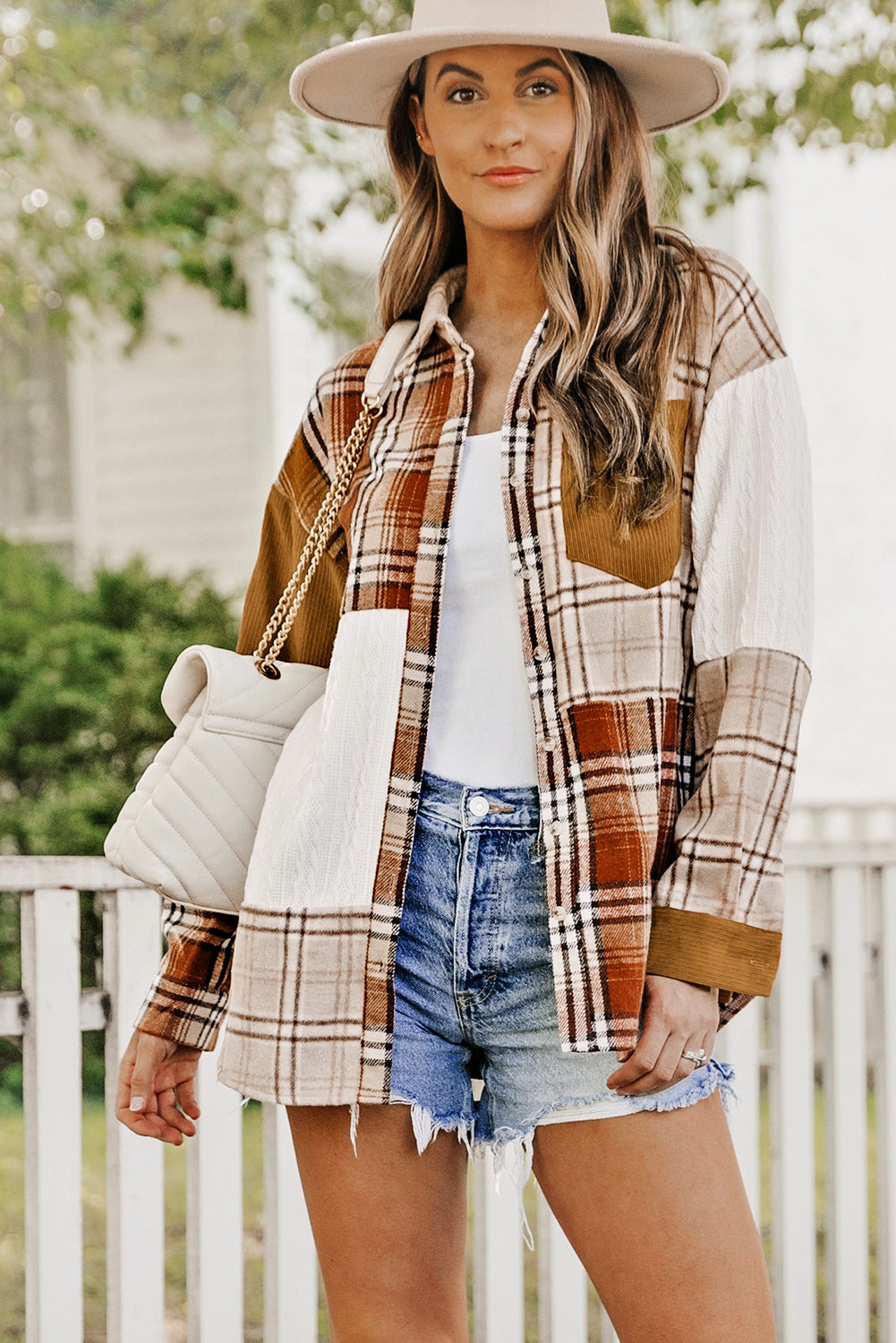 RTS: The Cora Plaid Block Button Down-