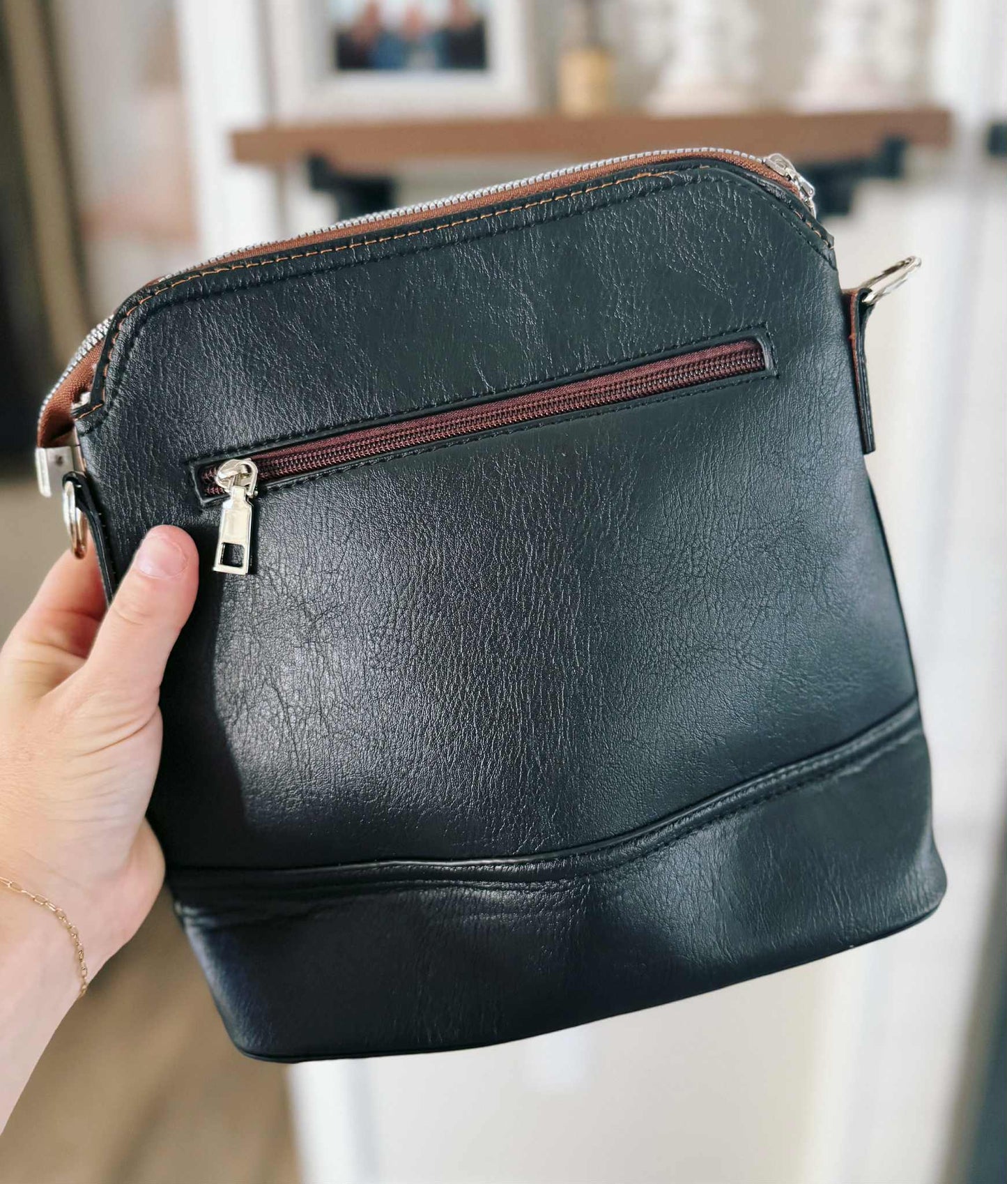 Rts: Boho Tassel vegan leather sling