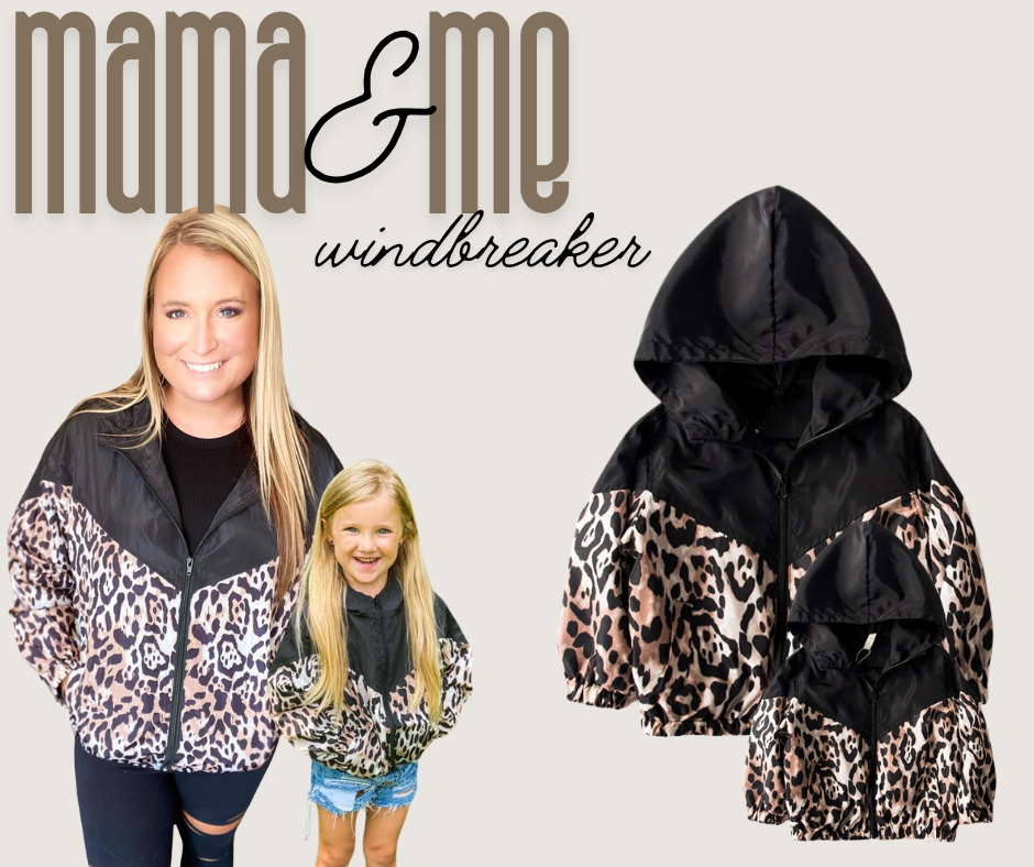rts: Leopard Windbreaker-