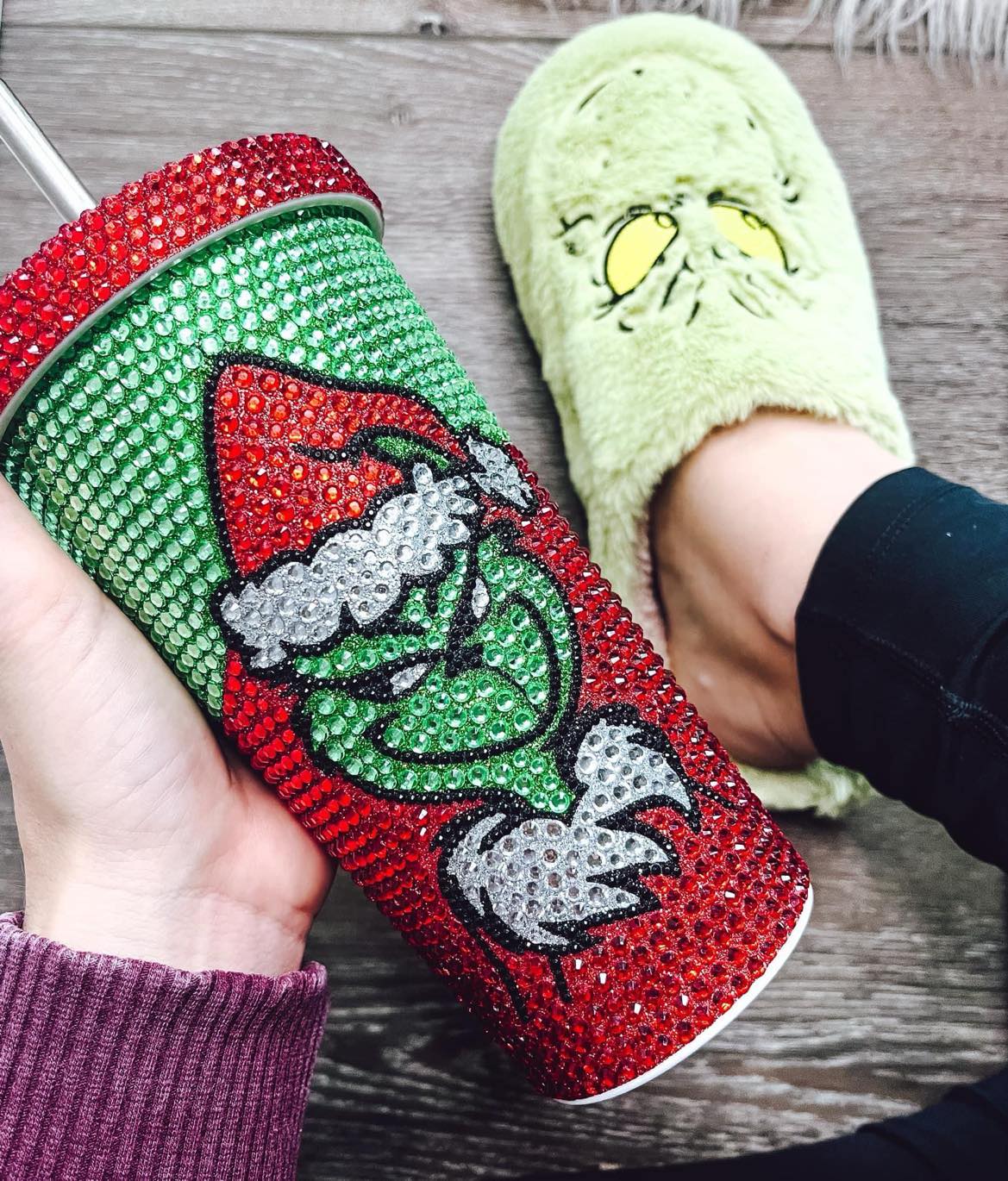RTS: Green Man Slippers-