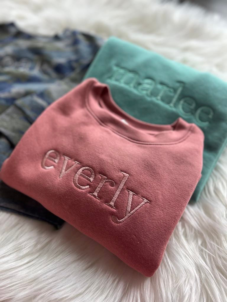 PREORDER: CUSTOM KID Crewneck- Now Adult Sizes 9.8.25