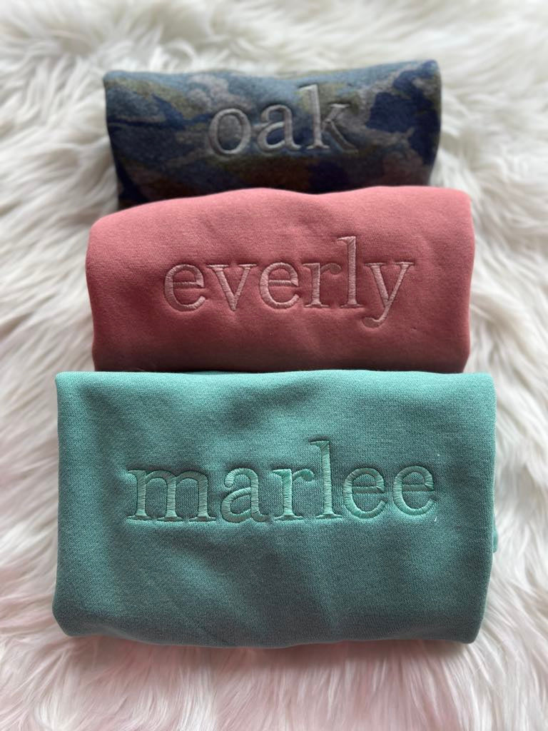 PREORDER: CUSTOM KID Crewneck- Now Adult Sizes 9.8.25