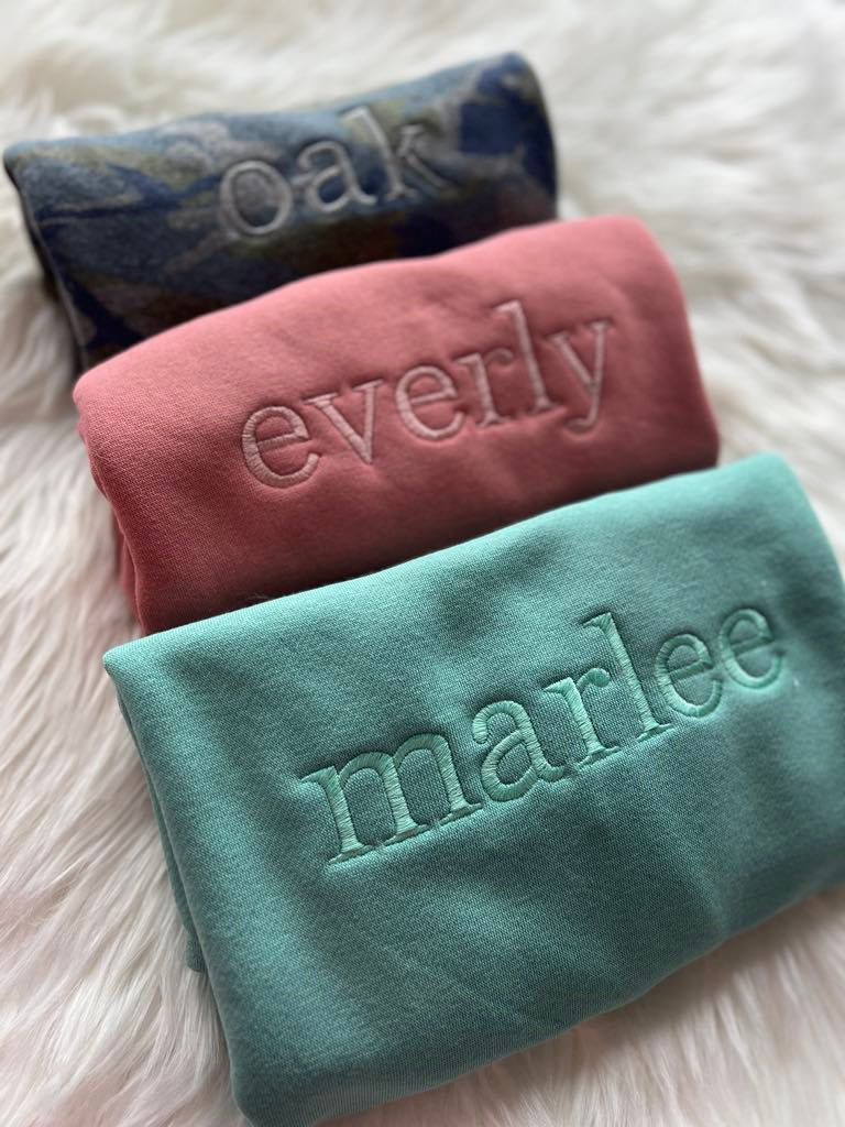 PREORDER: CUSTOM KID Crewneck- Now Adult Sizes 9.8.25