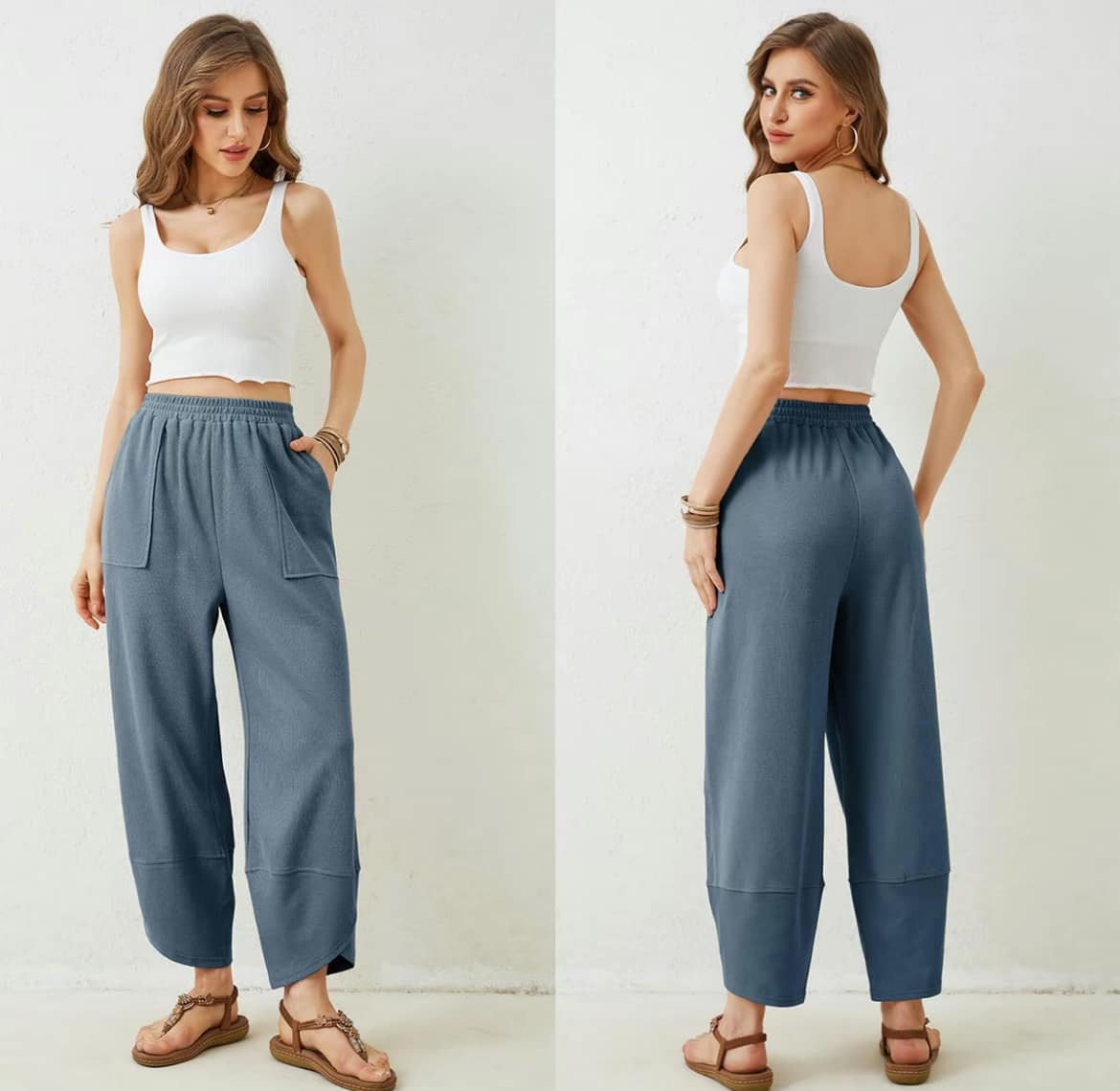 PREORDER: RERUN Harem Jersey Wide Leg Pants 5.19.25 OSYM