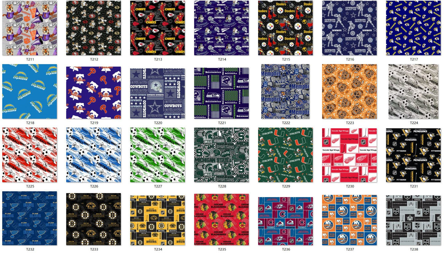 PREORDER: Custom Print TWO PIECE SET ( kids and adults) - provided seamless 9.22.25 osym