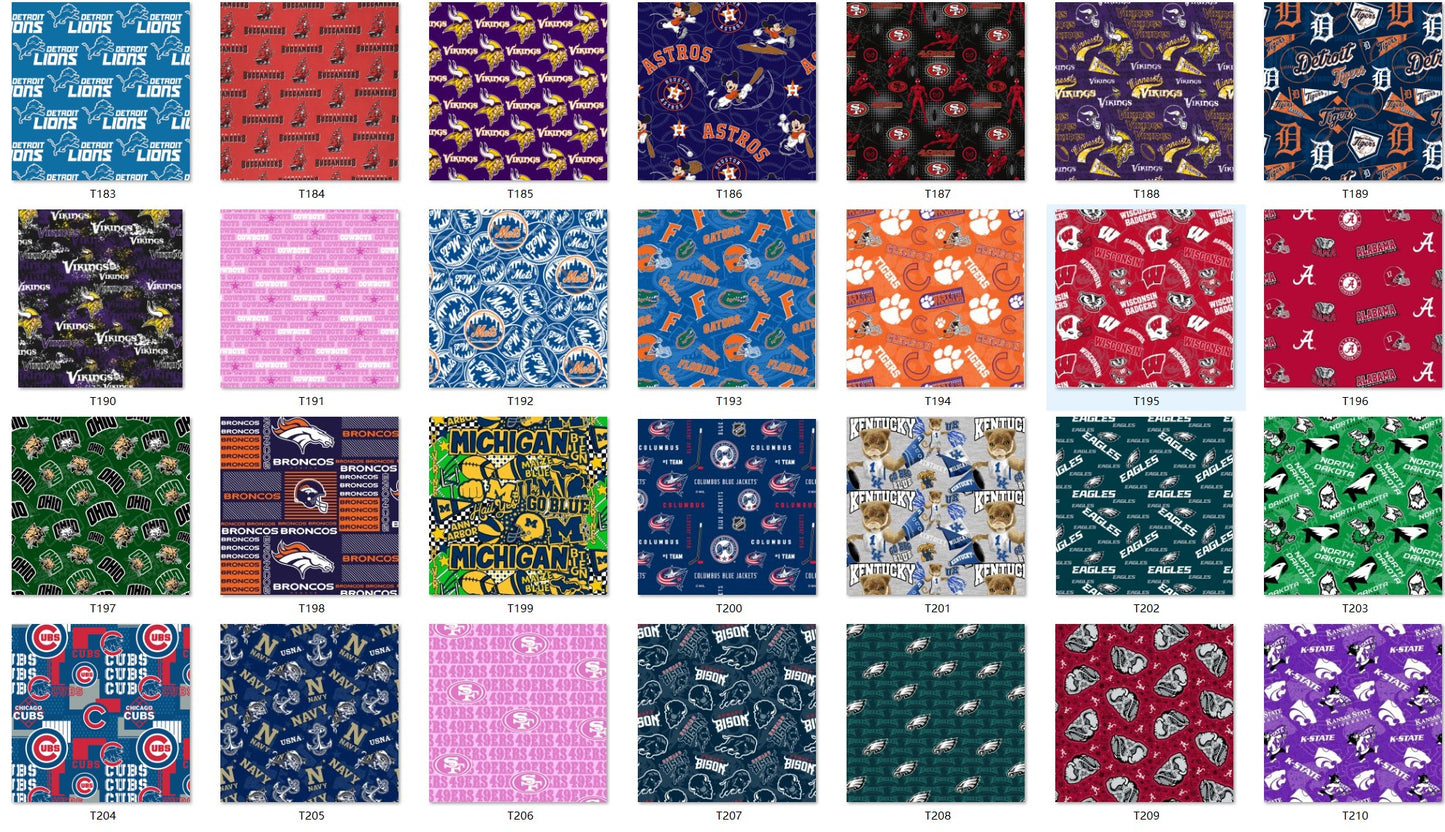 PREORDER: Custom Print TWO PIECE SET ( kids and adults) - provided seamless 9.22.25 osym