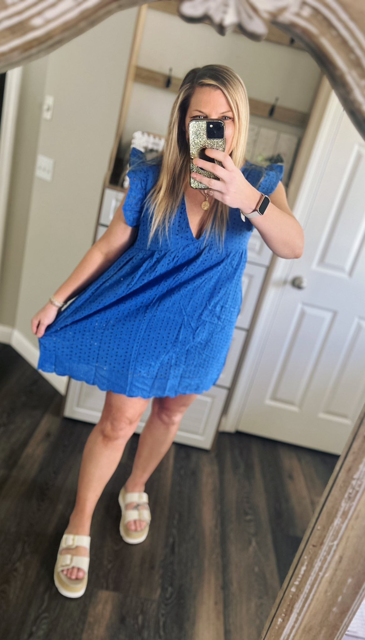 RTS: lace with shorts Dress-