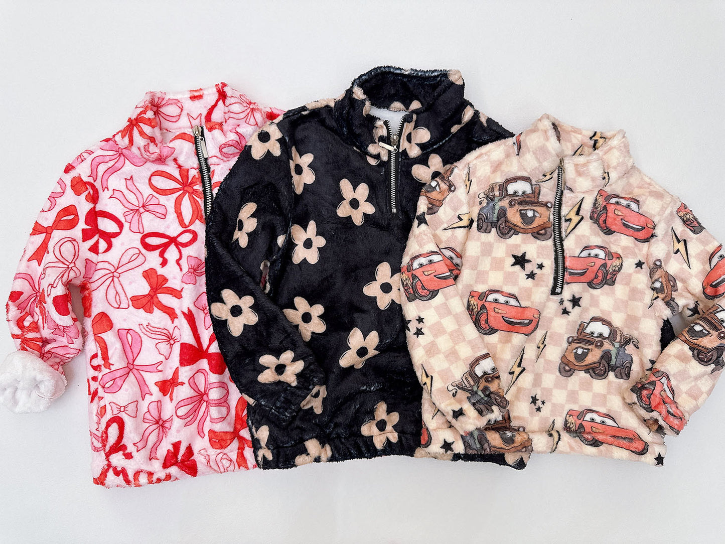 PREORDER: CUSTOM fleece pullover (our print) 10.20.25