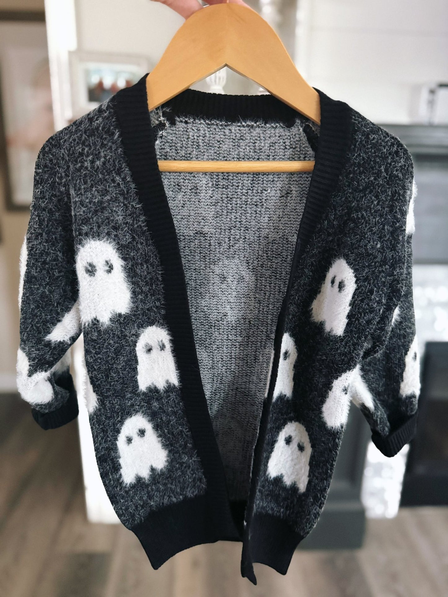 RTS Mommy and Me Fuzzy Halloween Cardi