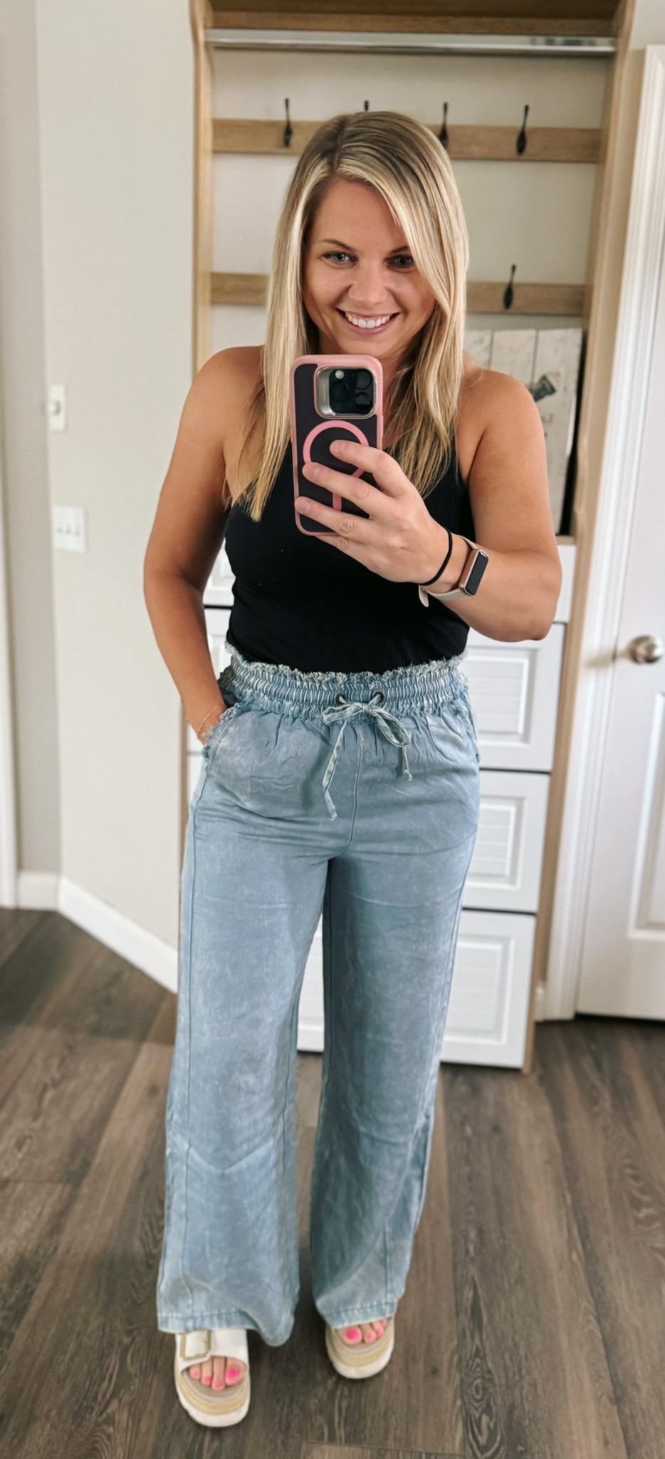 rts Zenana Branded drawstring pant