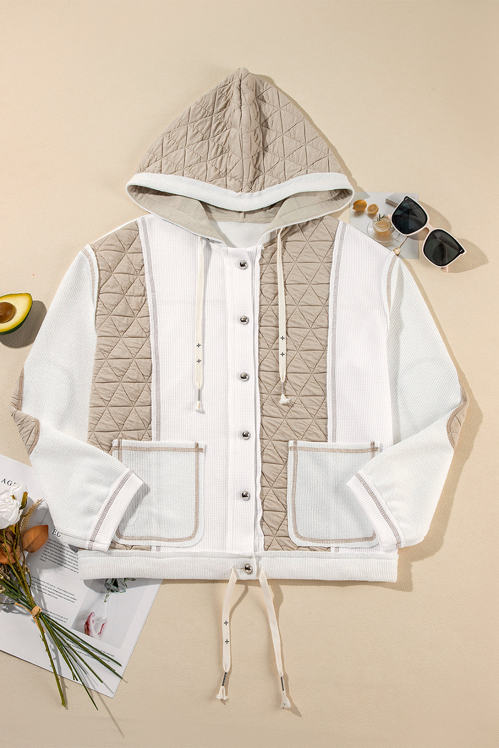 RTS: The Carrie Quilt and Waffle Hoodie-