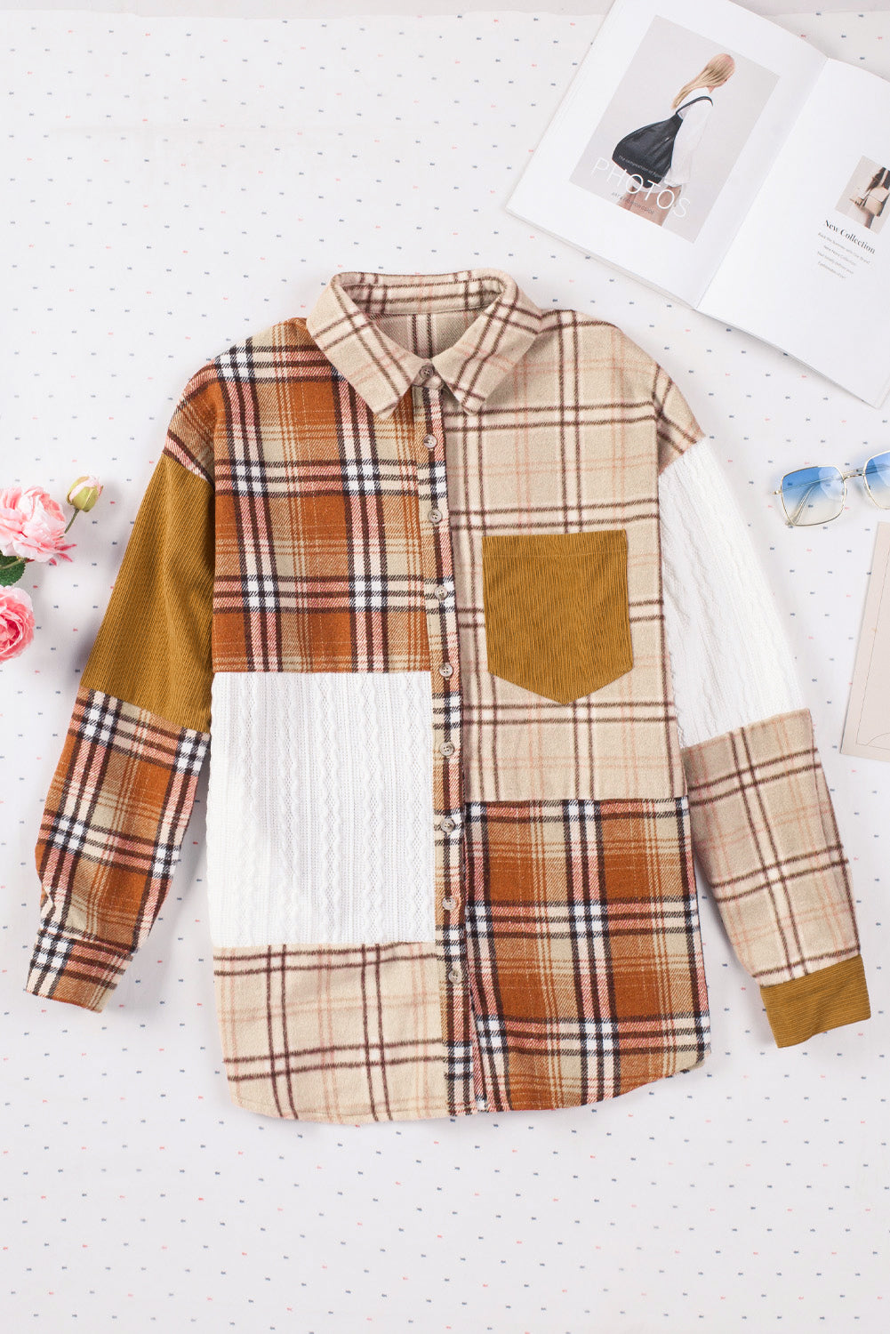 RTS: The Cora Plaid Block Button Down-