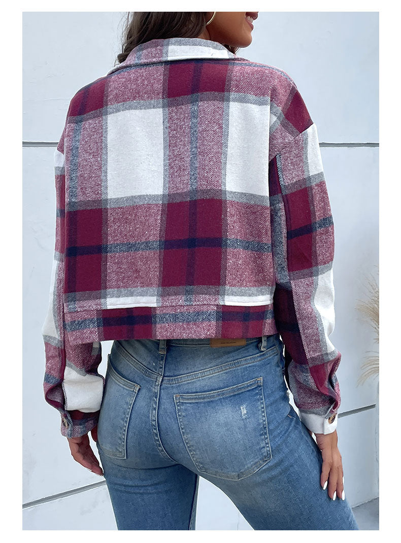 PREORDER: RERUN The Frannie Mid-Crop Flannel 9.8.25