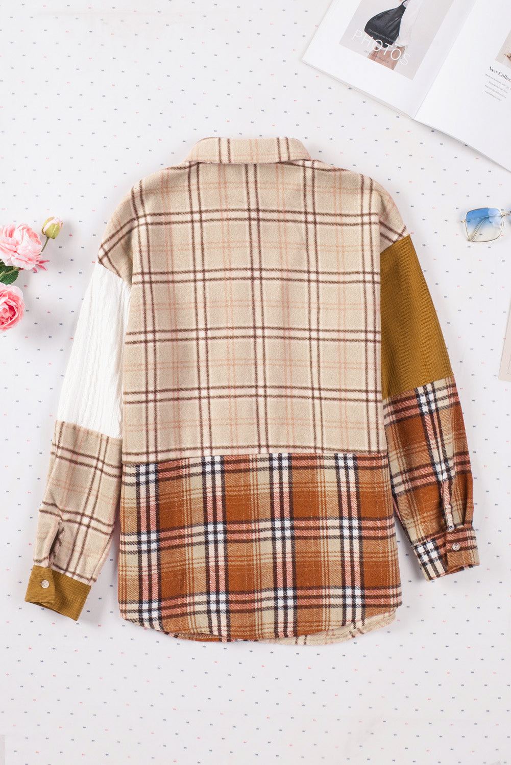 RTS: The Cora Plaid Block Button Down-