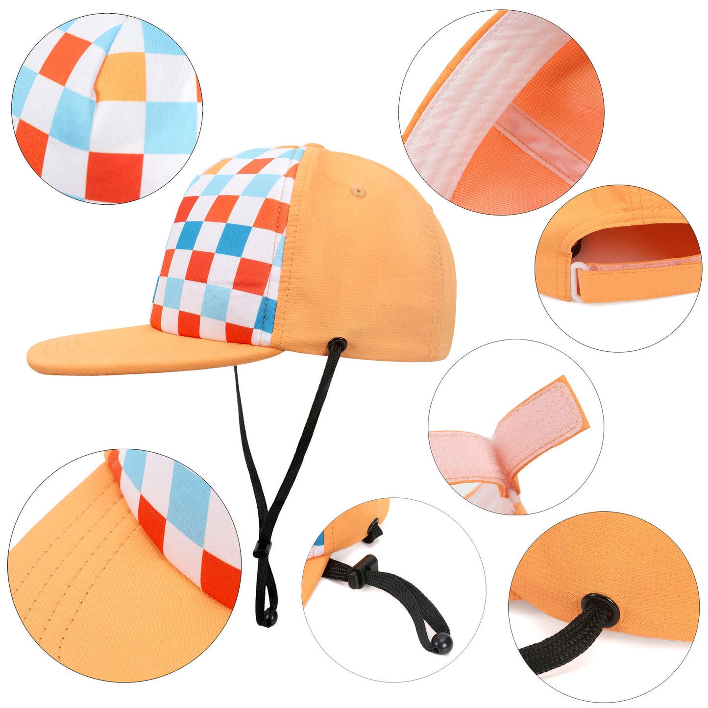 PREORDER: Kids Trucker Hat with Chin Strap 5.19.25