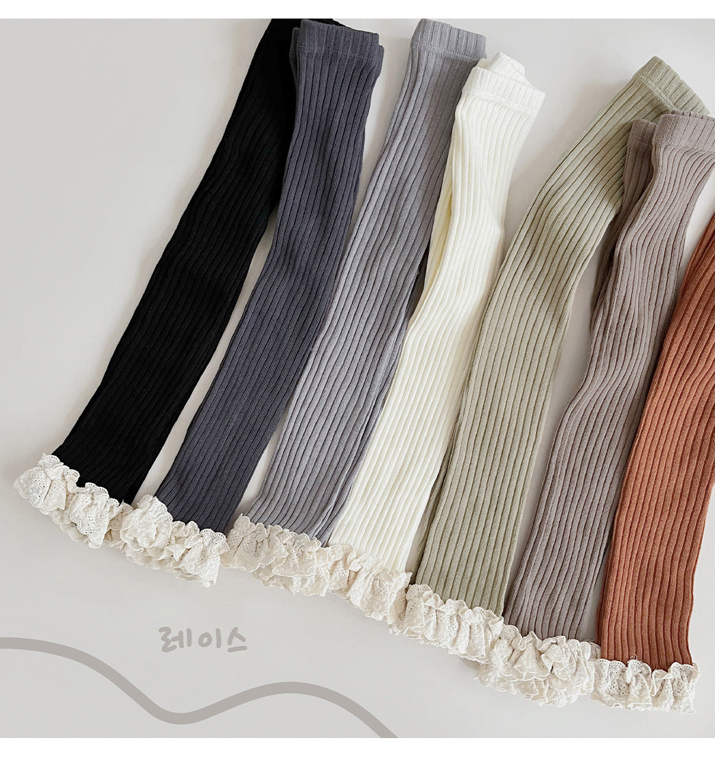 PREORDER: Lace Bottom Tights 9.22.25