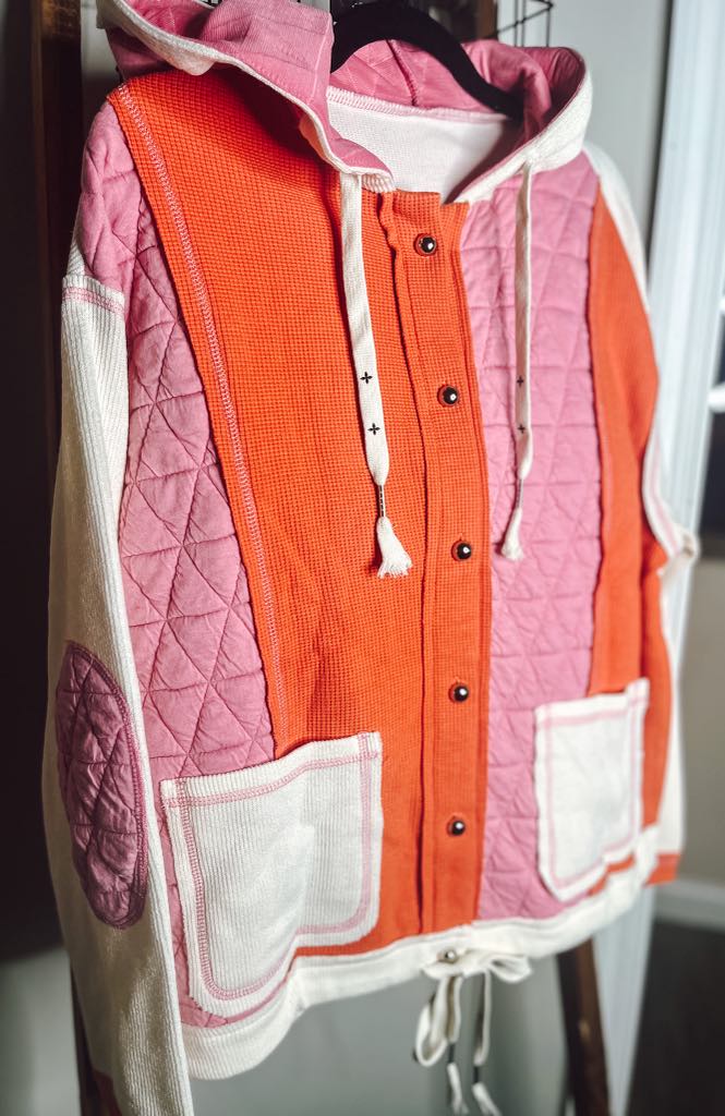 RTS: The Carrie Quilt and Waffle Hoodie-