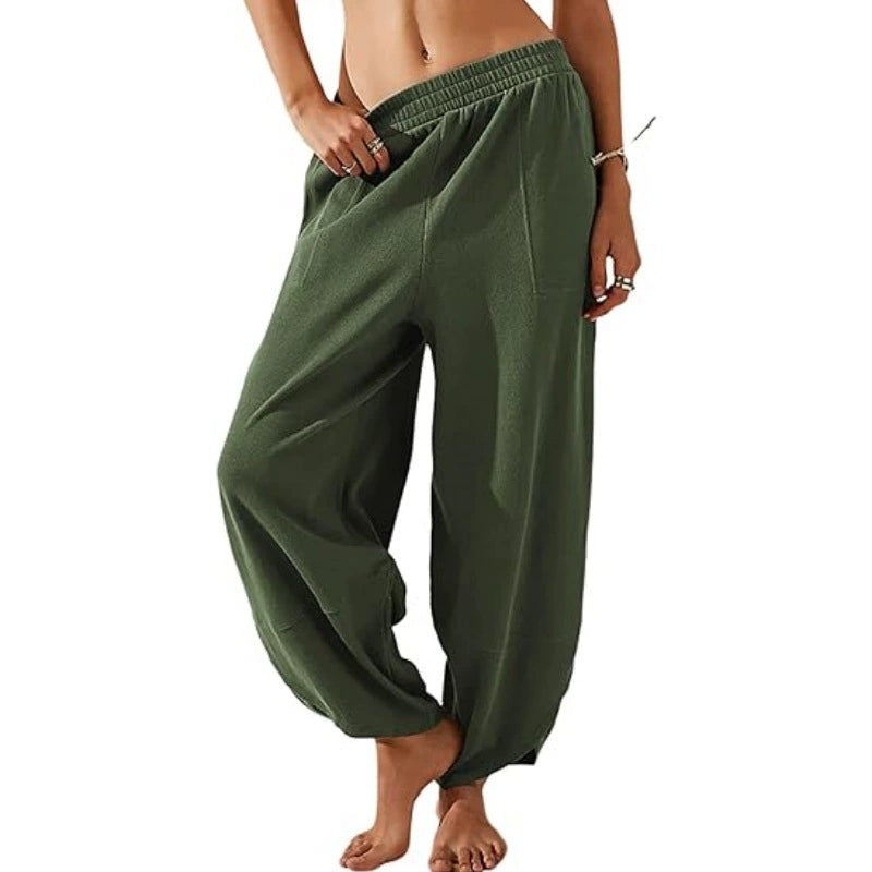 PREORDER: RERUN Harem Jersey Wide Leg Pants 5.19.25 OSYM