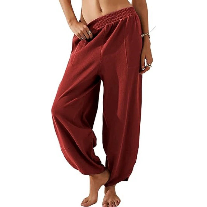 PREORDER: RERUN Harem Jersey Wide Leg Pants 5.19.25 OSYM