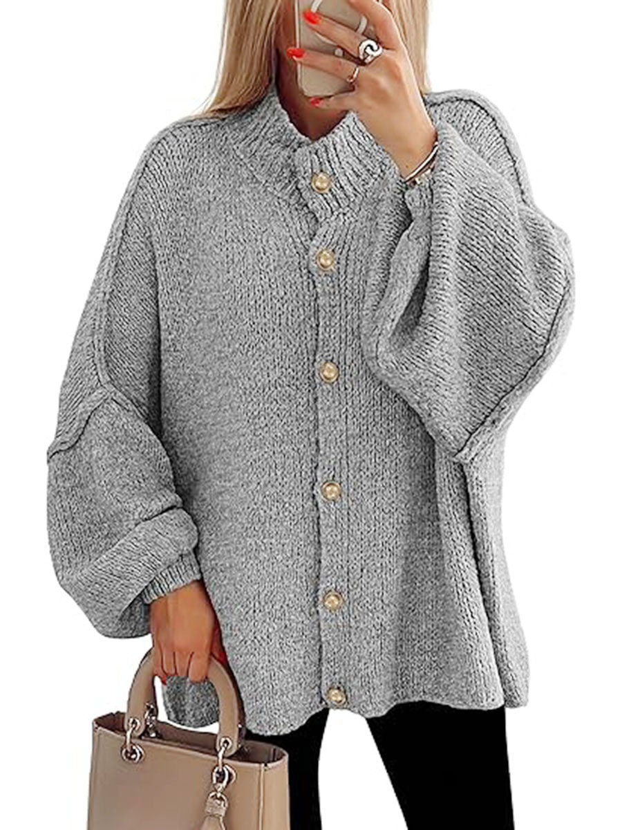 PREORDER: Harron button oversize sweater 9.22.25 osym
