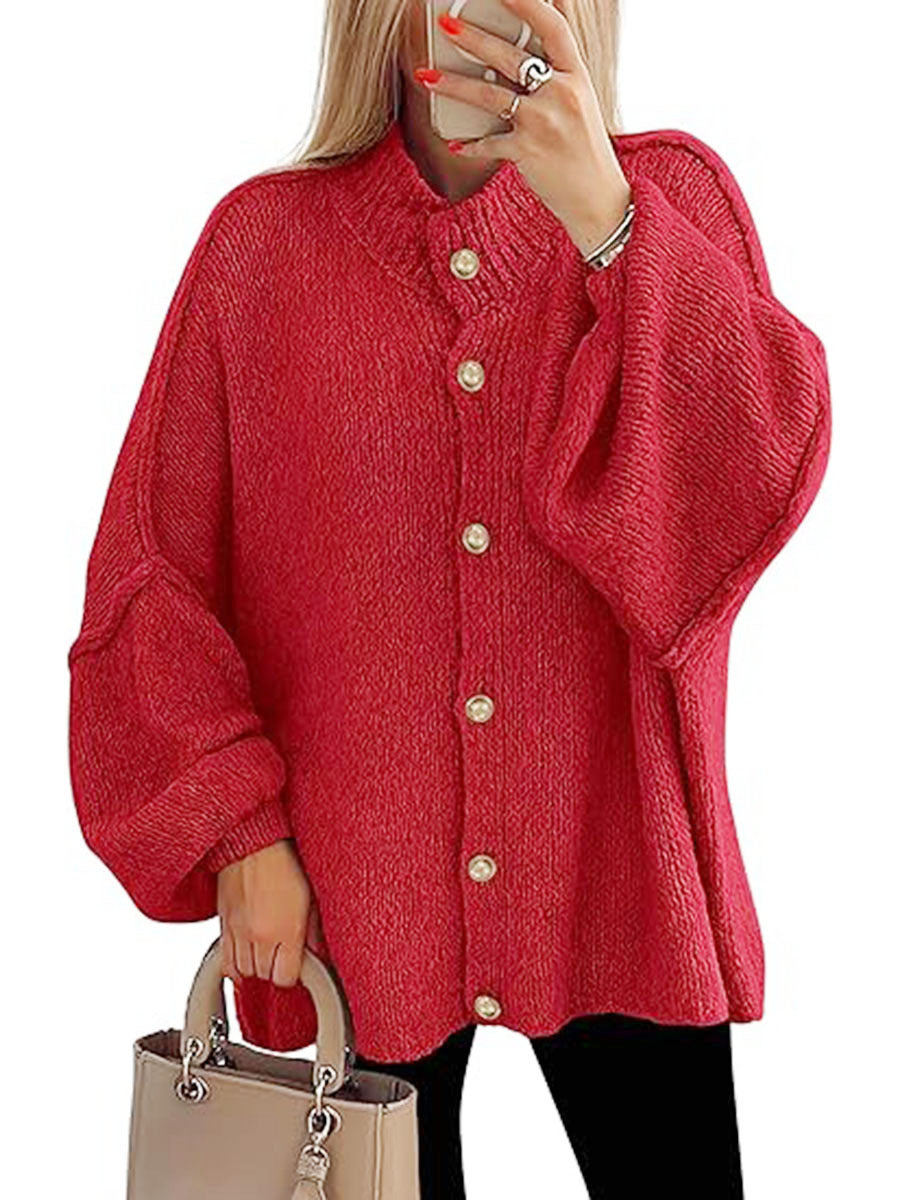 PREORDER: Harron button oversize sweater 9.22.25 osym