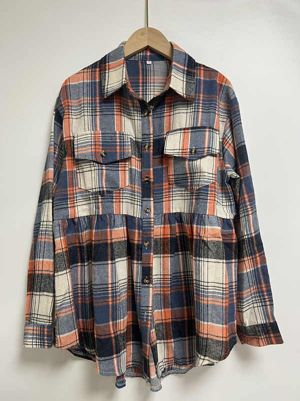 RTS: Babydoll Fit Lightweight Flannel-