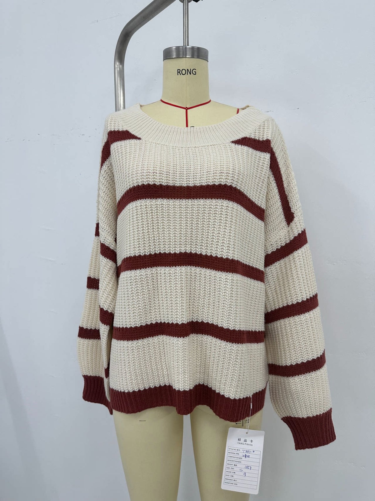 PREORDER: The Fireside Stripe Knit Sweater RERUN 9.28.26