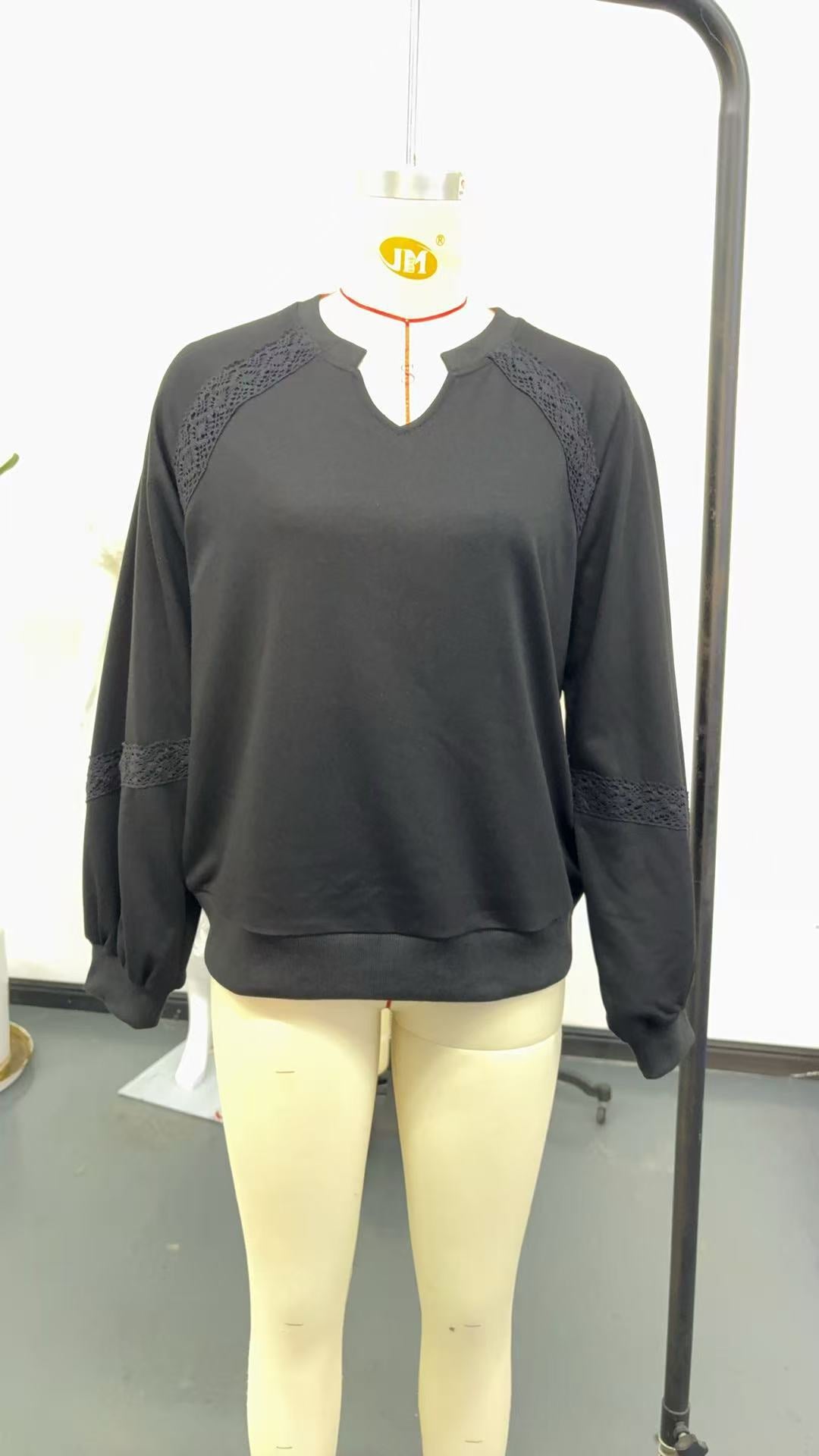PREORDER: Allie Lace Detail Sweater 9.22.25