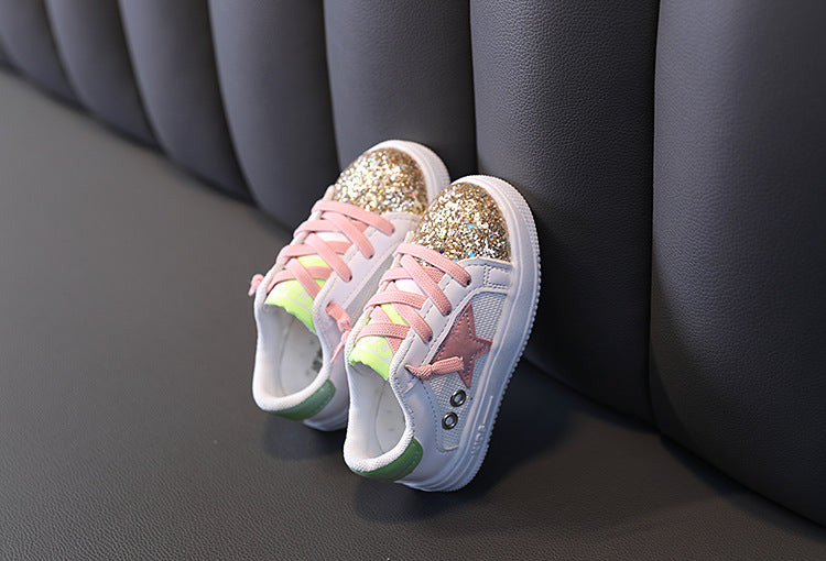 PREORDER: Sparkle Toe Star Kids Sneaker 9.22.25 osym