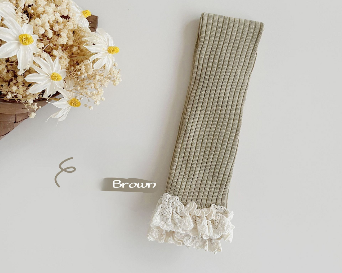 PREORDER: Lace Bottom Tights 9.22.25