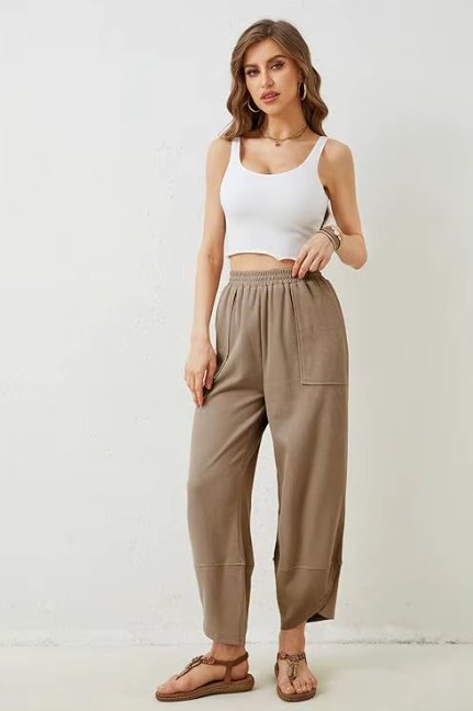 PREORDER: RERUN Harem Jersey Wide Leg Pants 5.19.25 OSYM