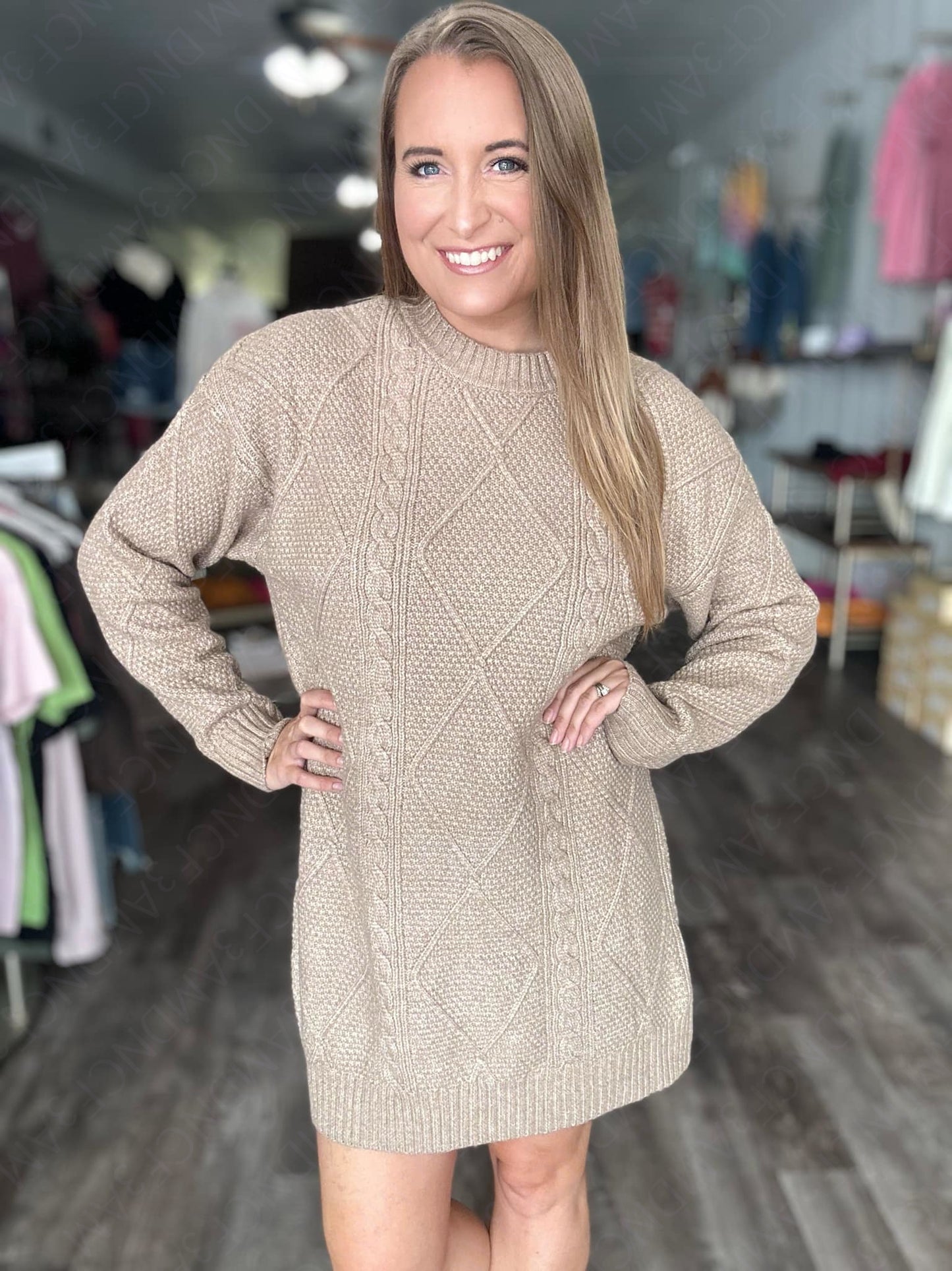 RTS: The Heather Sweater Dress-