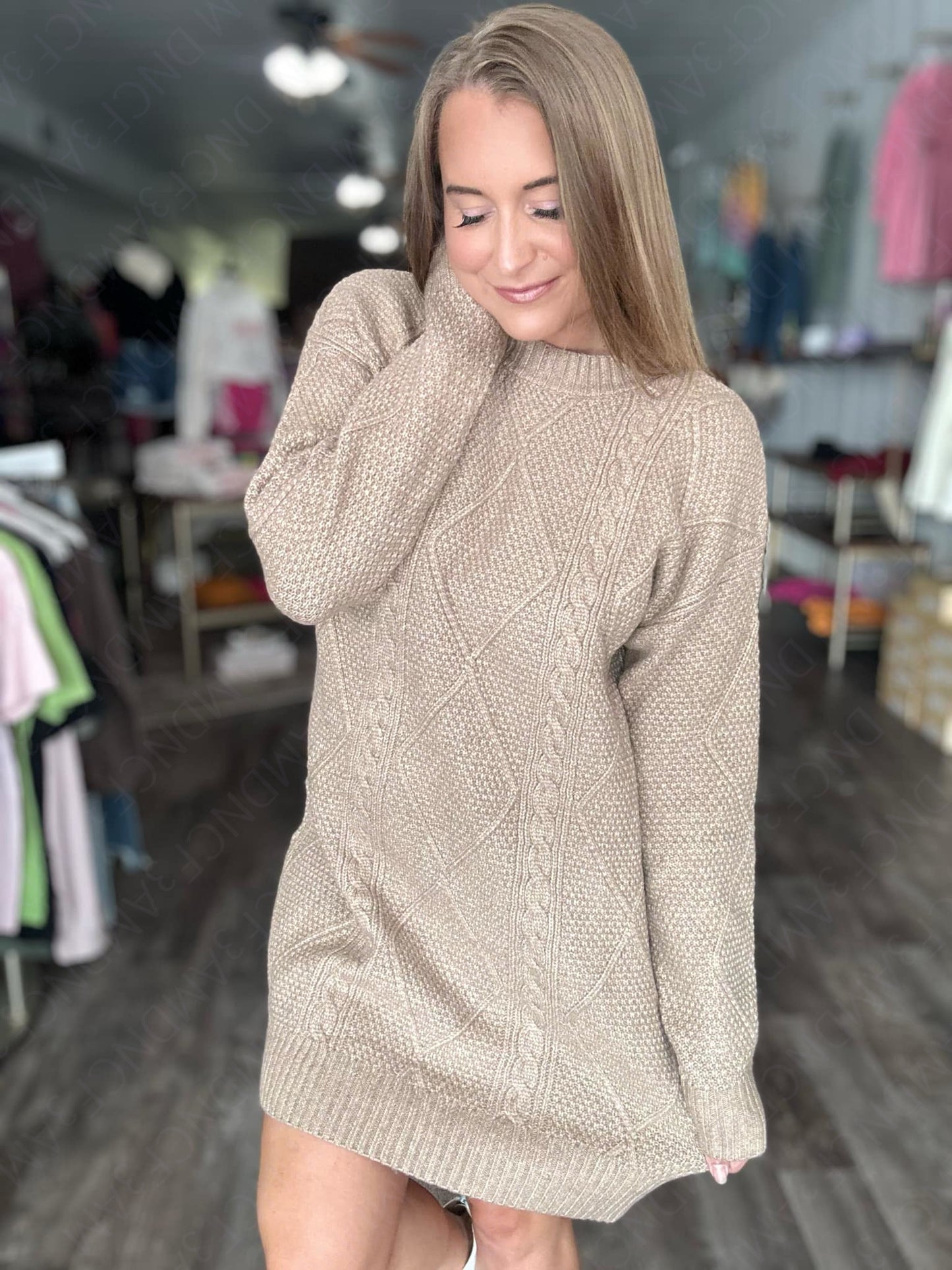 RTS: The Heather Sweater Dress-