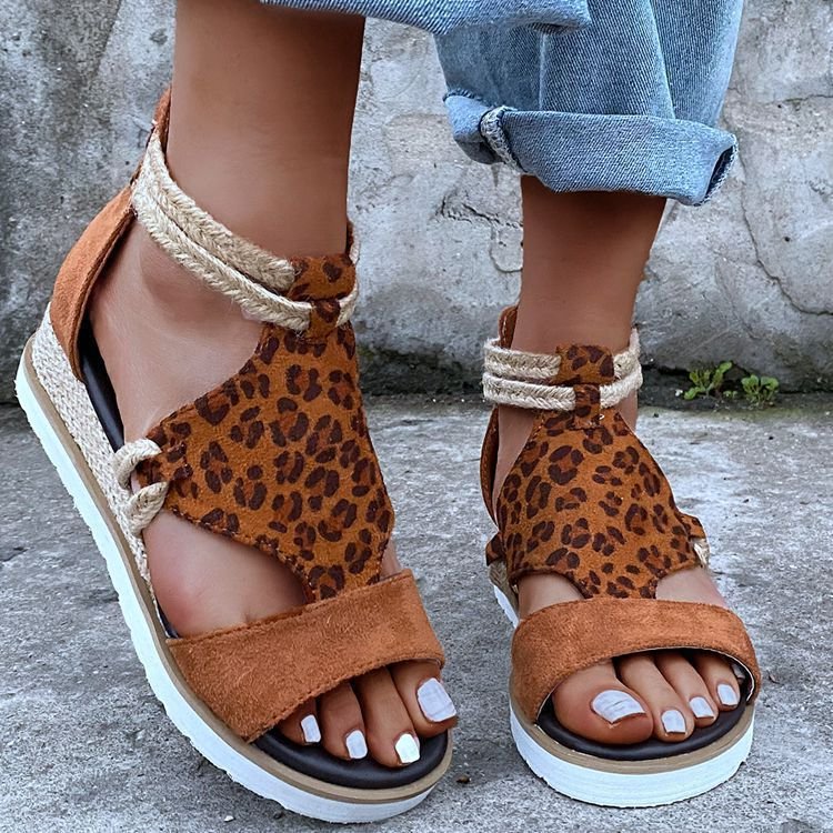 RTS: Rope strappy sandals-