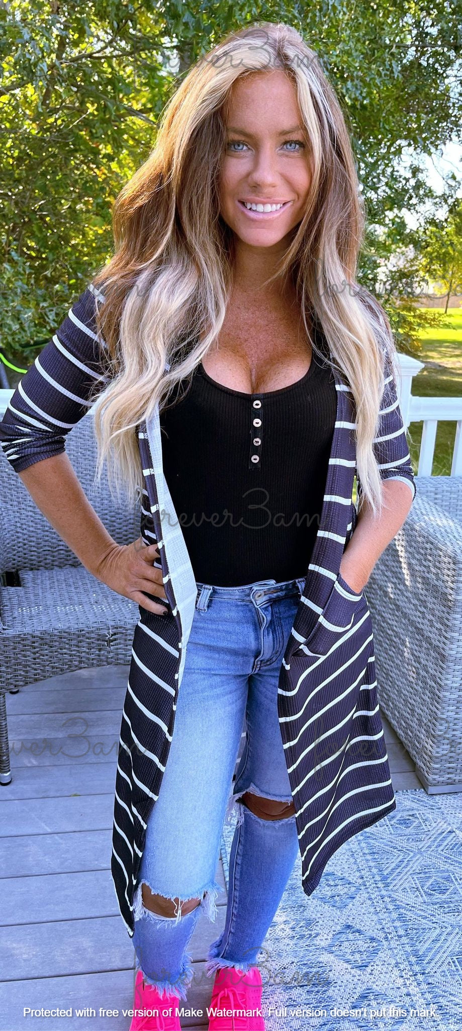 RTS: Ribbed Long Pocket cardis-